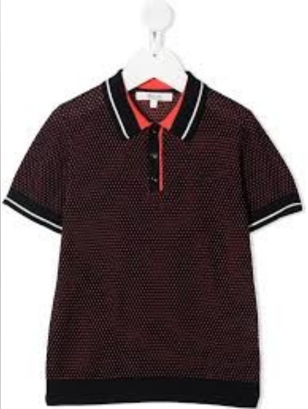 EUC Bonpoint Boys Knit Polo Shirt Size 14